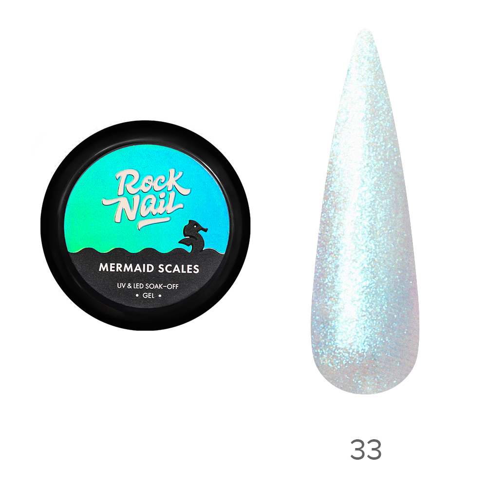 Rock Nail г/к Mermaid Scales 33